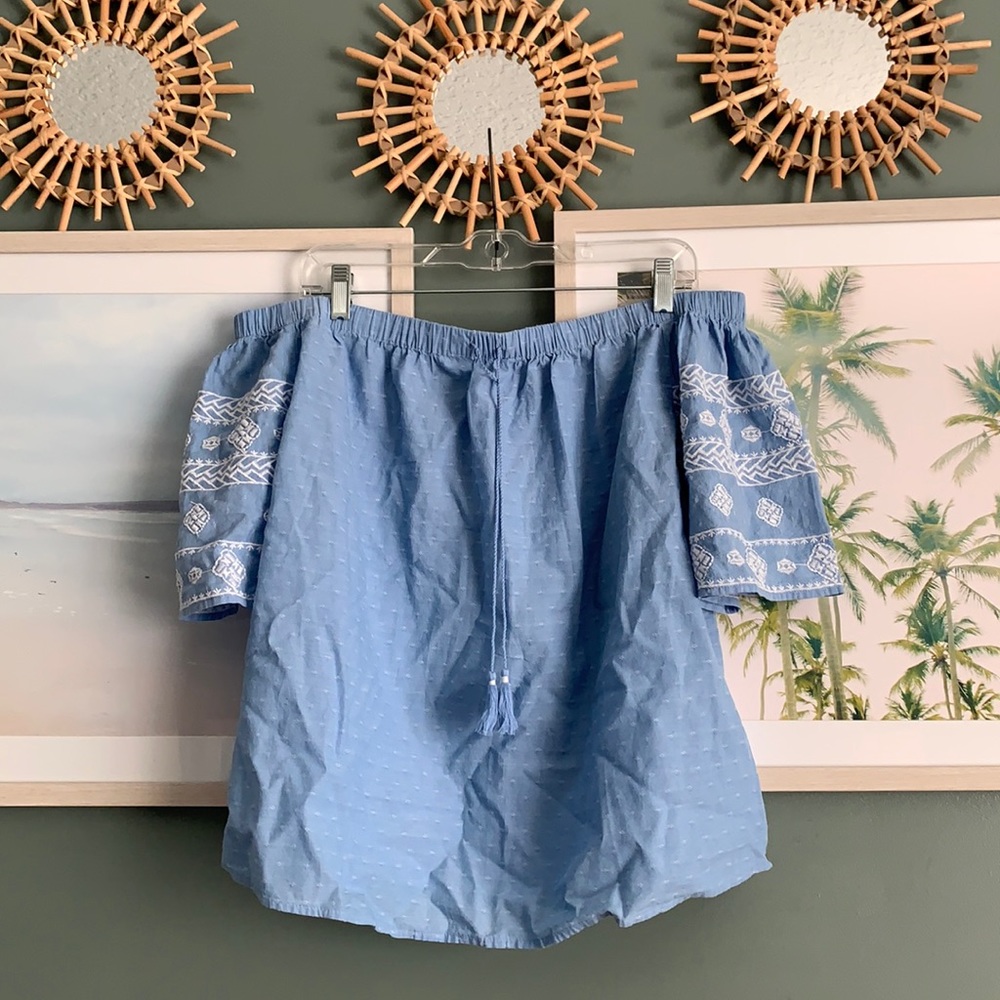 Boho Off the Shoulder Blouse